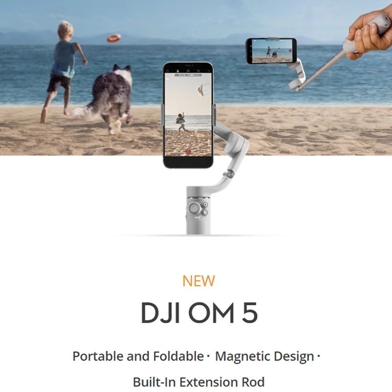 Dji Osmo OM 5 New Smartphone stabilization