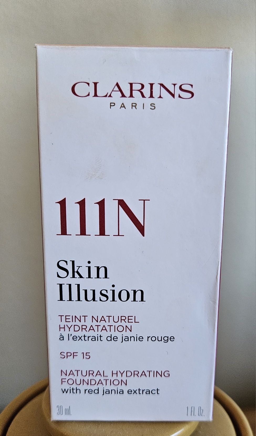Fond de ten Clarins Skin Illusion Nuanta 111N Auburn