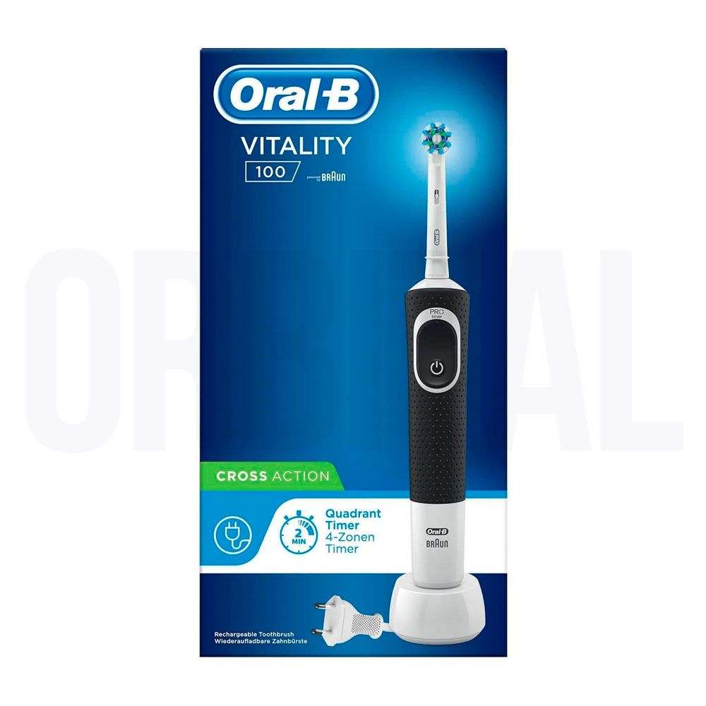 Электрическая зубная щетка Oral-B Vitality CrossAction Blue D100.413.