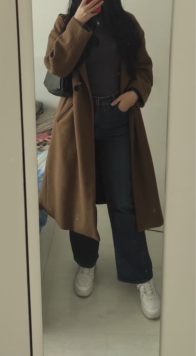 Дамско палто Bershka с паднал ръкав/ размер L