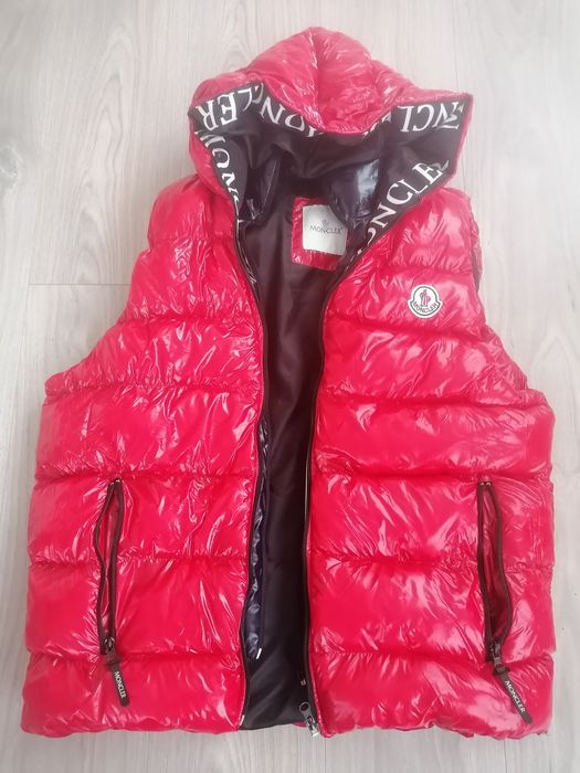 Vestă fâș, cu glugă