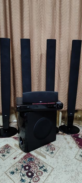 Продам акустическую систему LG 5.1 мощность 900Ватт