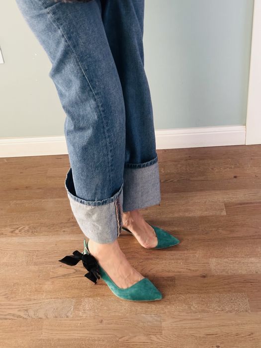 Pantofi Smiling Shoes piele intoarsa versi marimea 36