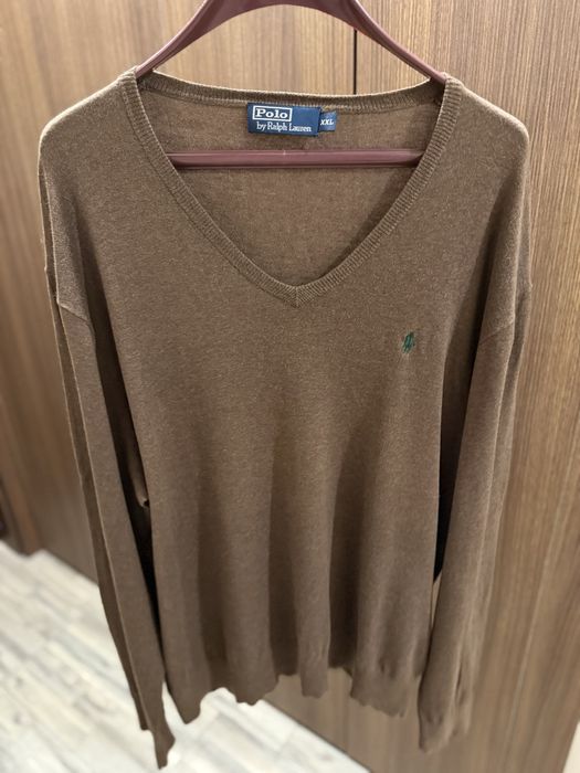 Ralph Lauren пуловер XL – кашмир и памук, отлично състояние
