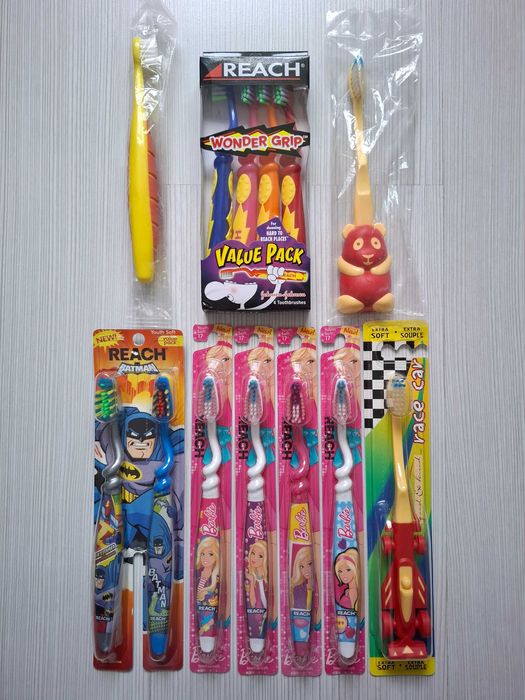 Детски Четки за зъби, Петс патрул, Колички, Барби,Мечета, Батман и др.