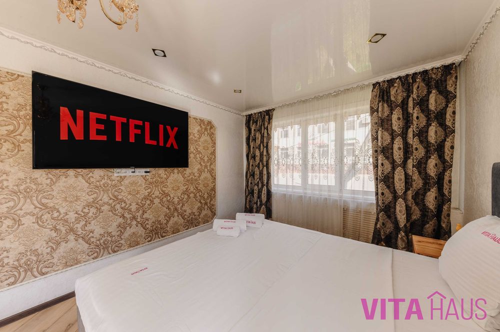 2-ком квартира от VitaHaus. Рн: Флагман. КТВ/WiFi. Промокод на СКИДКУ!