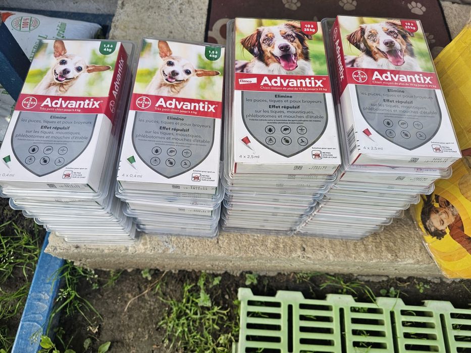 Pipete antiparazitare