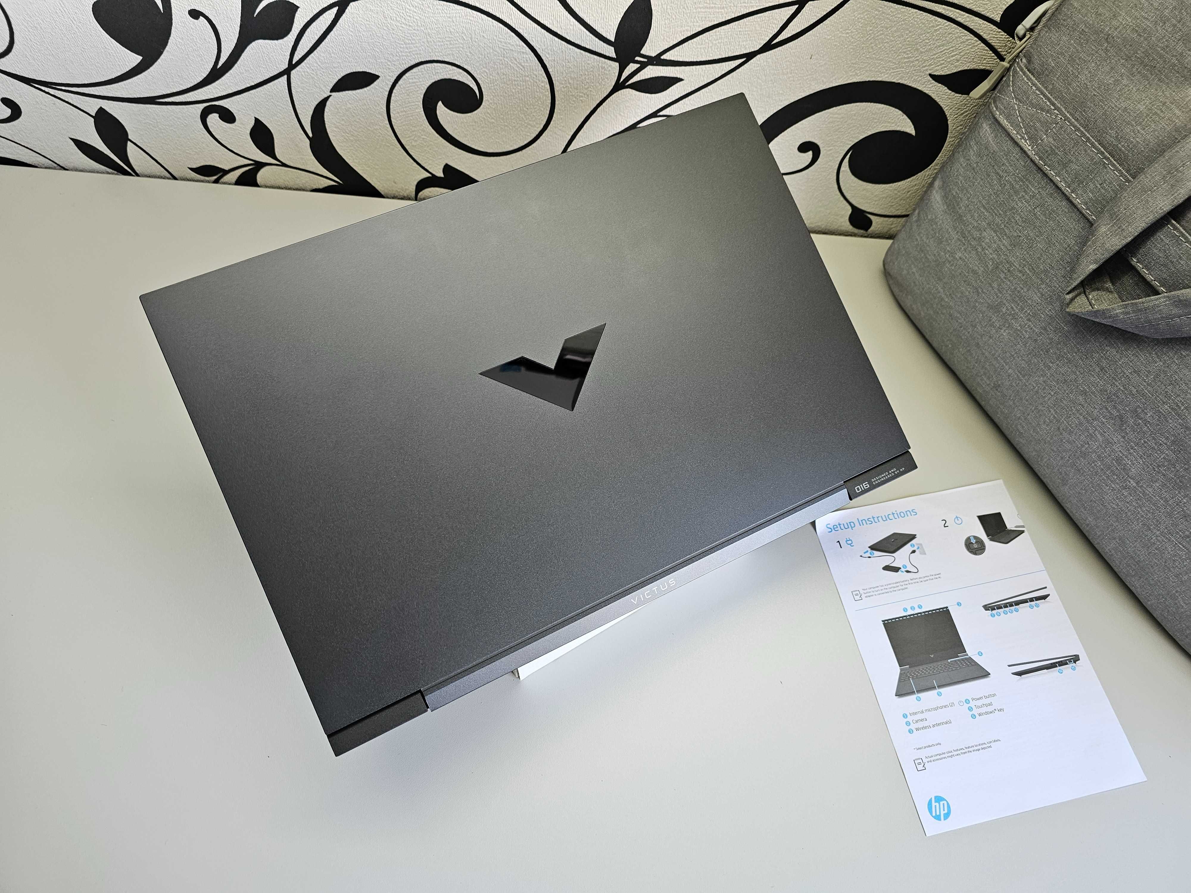 ПРОДАМ Victus 16 Мощный Игровой Ноутбук Core™i5-12500H/8GB/GTX1650.