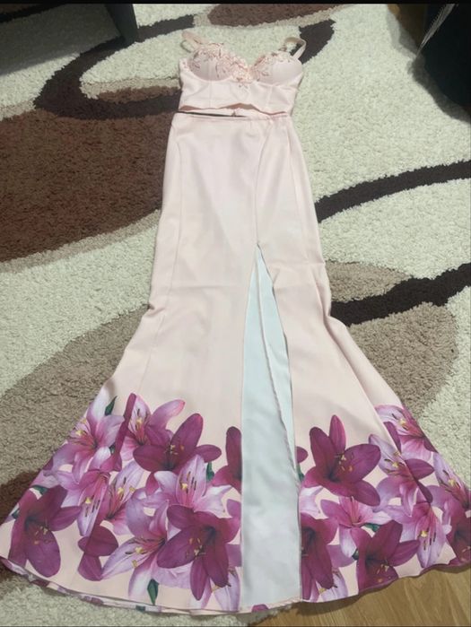 Rochie lunga din 2 piese