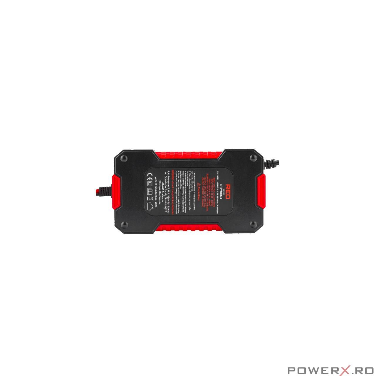 Redresor auto cu microprocesor, 12/24V 8A, incarcare automata in 10