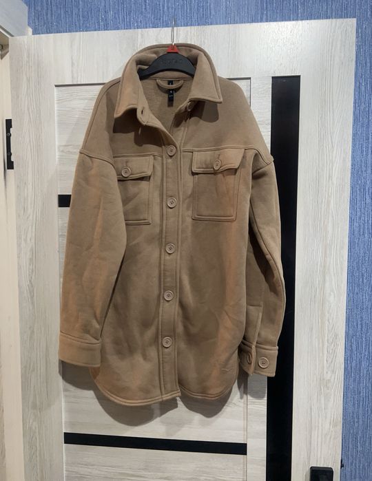 Теплый батник с начесом