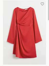 Сатиновое платье для беременных H&M