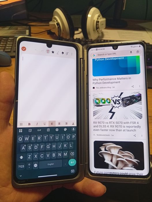 Конзола LG Velvet  Dual Screen