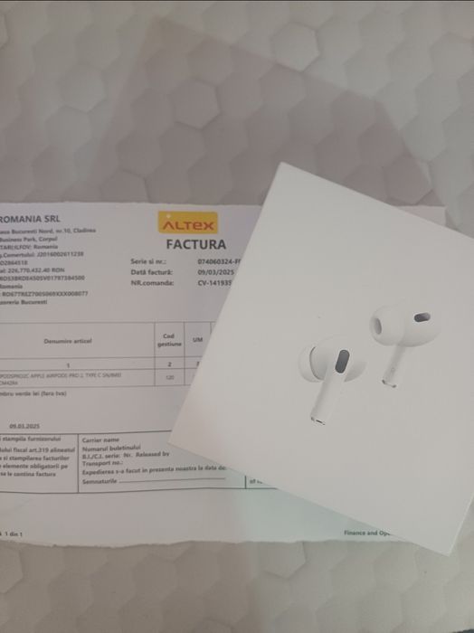 Airpods pro 2 originale noi cu factura