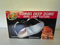 Lampa dubla terariu Zoo Med Combo deep dome dual lamp fixture