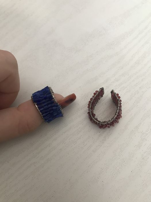 Кольца из бисера