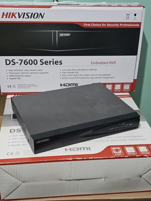 Видеорегистратор б/у Hikvision DS 7608NI-K1/8P