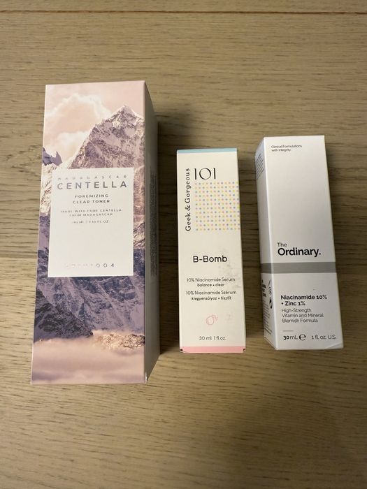 Lot skincare - Skin1004, Geek & Gorgeous, The Ordinary
