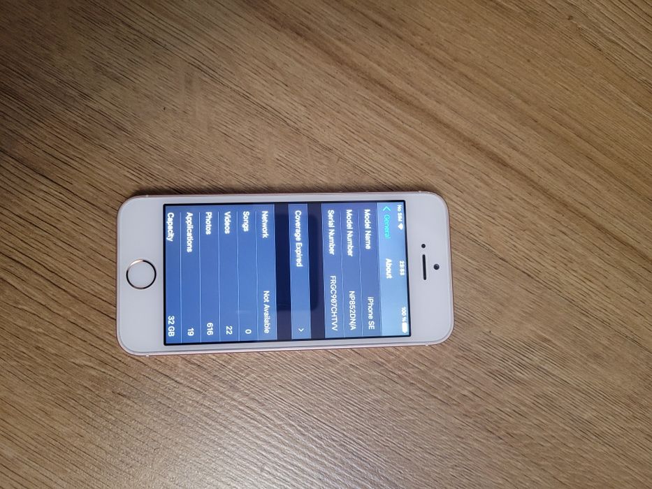 iPhone SE 32gb  93% Батерия