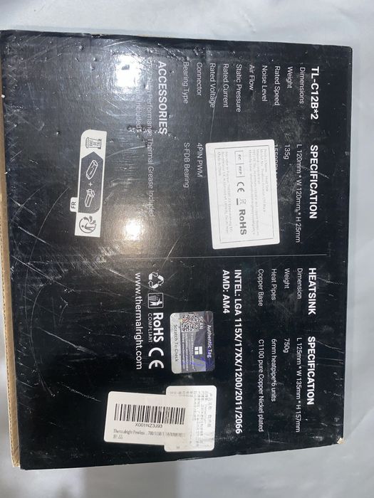 Cooler CPU Thermalright Peerless Assassin 120 alb /negut