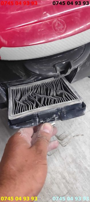 aspirator samsung VCDC15SV rosu 1500w se vinde ca in poze functional