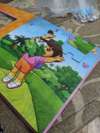 Puzzle mare carte cartonata copii 2-6 ani