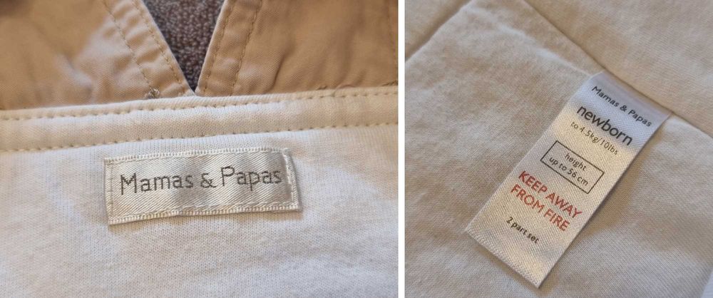 Salopeta Mamas&Papas bebe, newborn, marimea 56