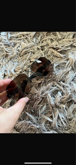 Ochelari de soare Prada PS50 ZS Linea Rossa - Black / Gradient Brown