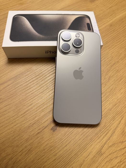 IPhone 15 Pro Natural Titanium 256GB