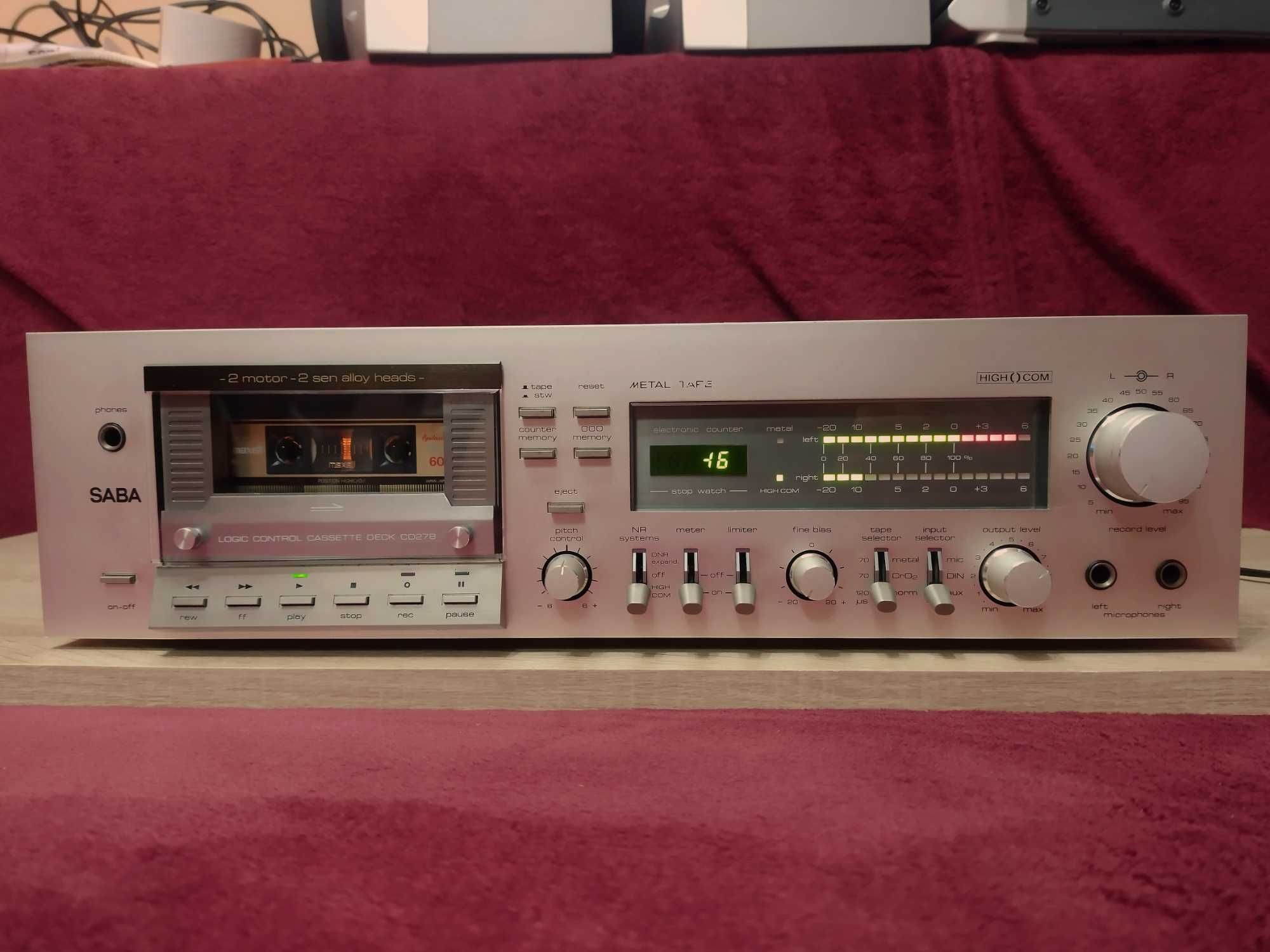 Saba CD-278 Vintage Tape Deck