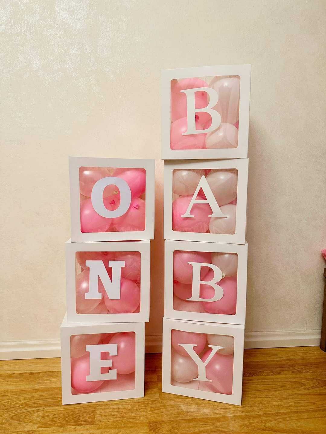 Cutii pentru baloane - petreceri, botez, zi de nastere, gender reveal