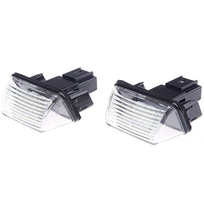 Set 2 lampi numar led canbus Peugeot si Citroen