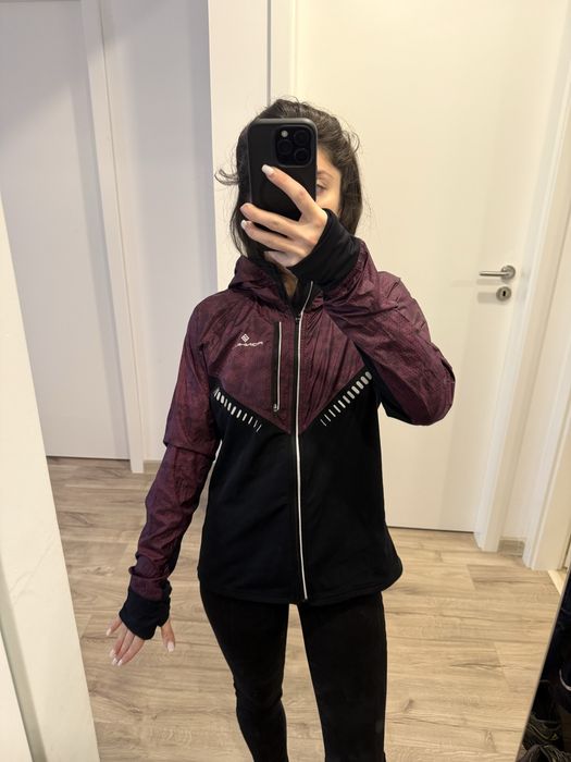 Geacă sport Ronhill pentru alergare, mărimea s