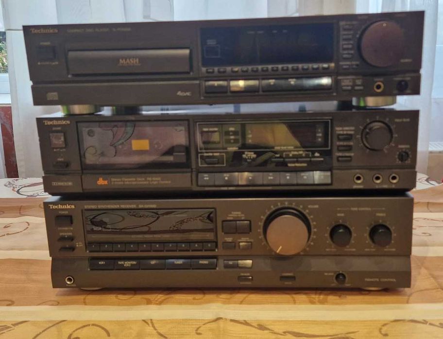 technics linie SA-GX130 si SL-PG520A functional (fara  casetofon deck)