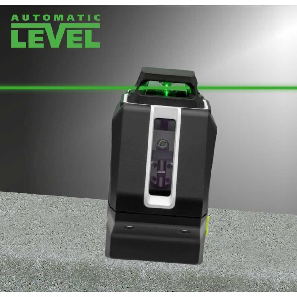Зелен линеен лазерен нивелир Laserliner PocketLine-Laser G360 Set