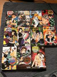 Demon Slayer colecție manga volumele 1-11 în engleză