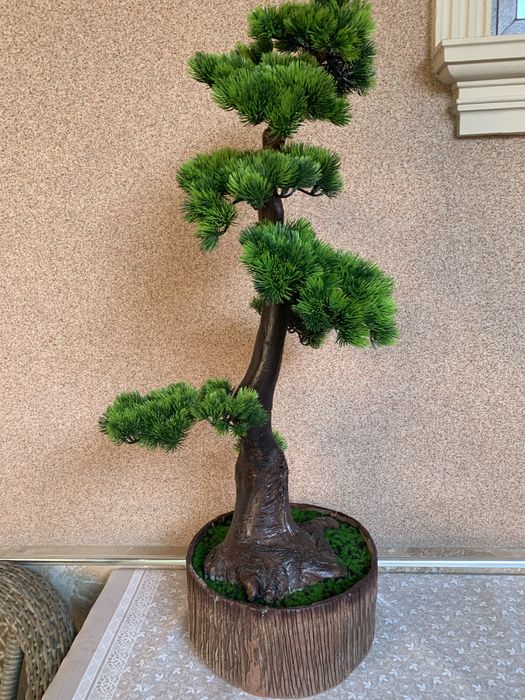 Искусственный цветы - бонсай! Ручная работа!