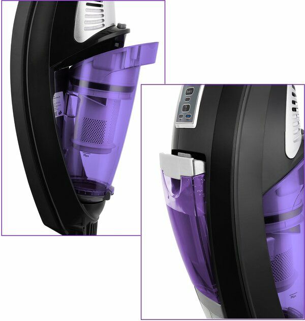 Вертикальный паровой пылесос Kitfort КТ-535-1 черный