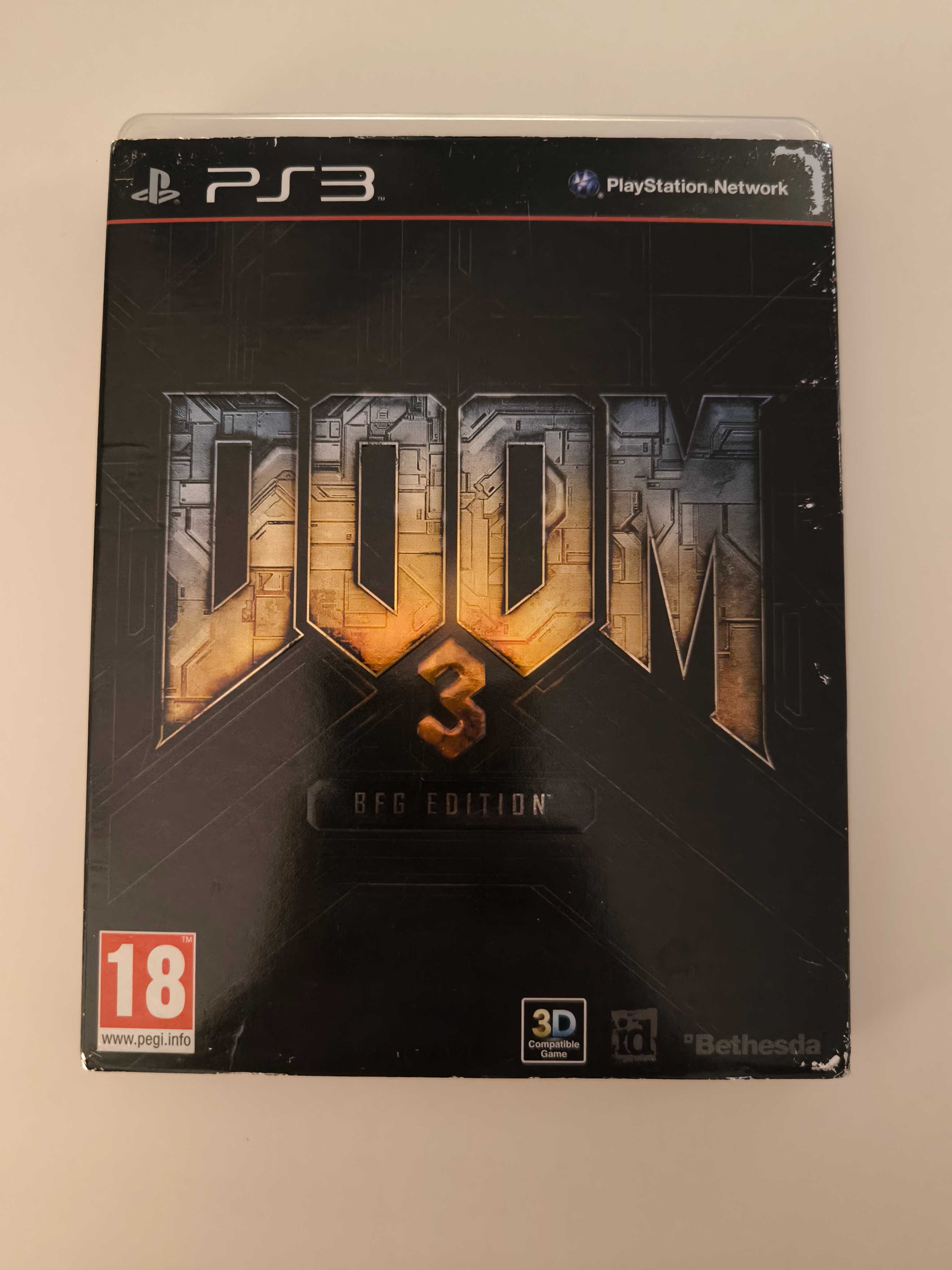 Doom 3 BFG Edition Paper Sleeve 45лв. Игра за Ps3, Playstation 3