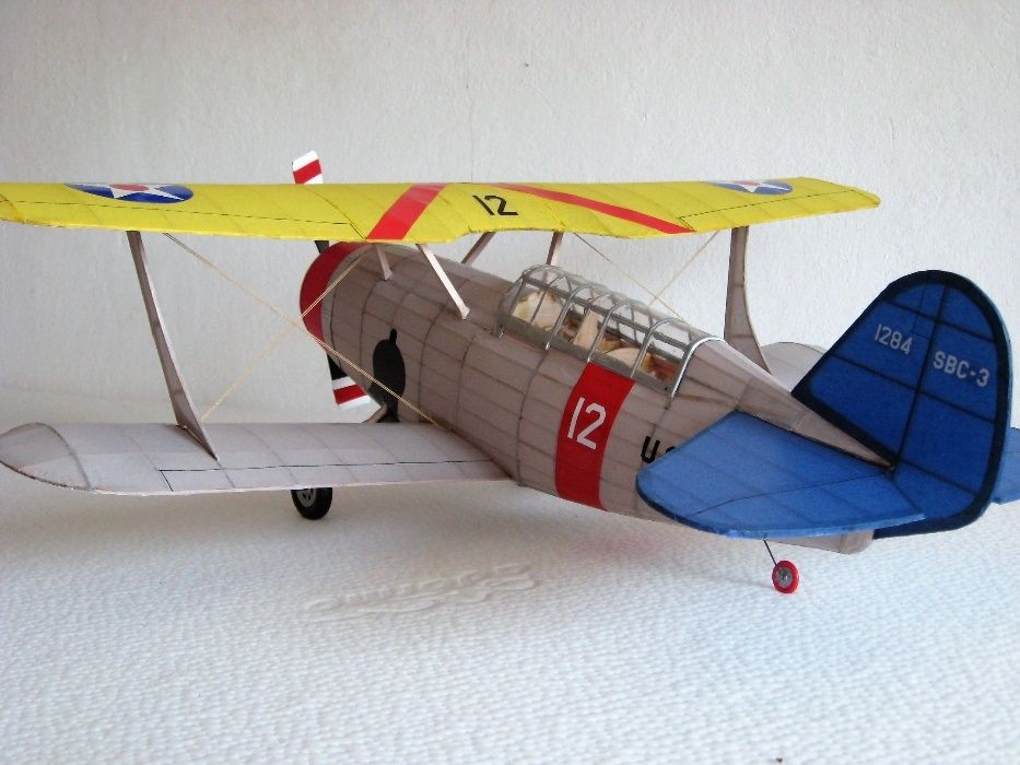 Aeromodel Curtiss SBC-3 Helldiver