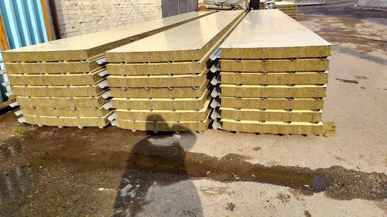 Сэндвич панели собственного производства.Шахсий сэндвич ишлаб чикариш.
