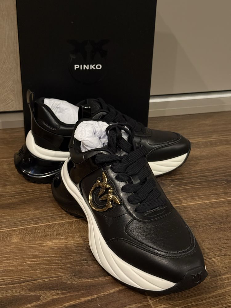 Pinko Ariel-02 черни маратонки