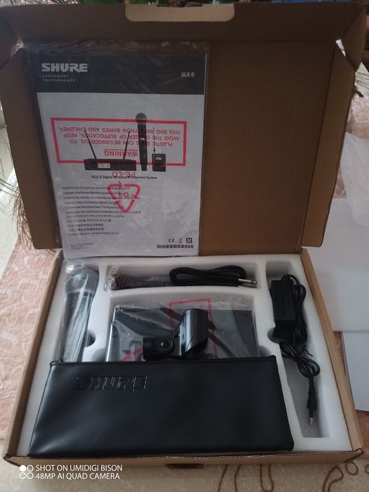 Vind microfon shure Ulxd 24 nou