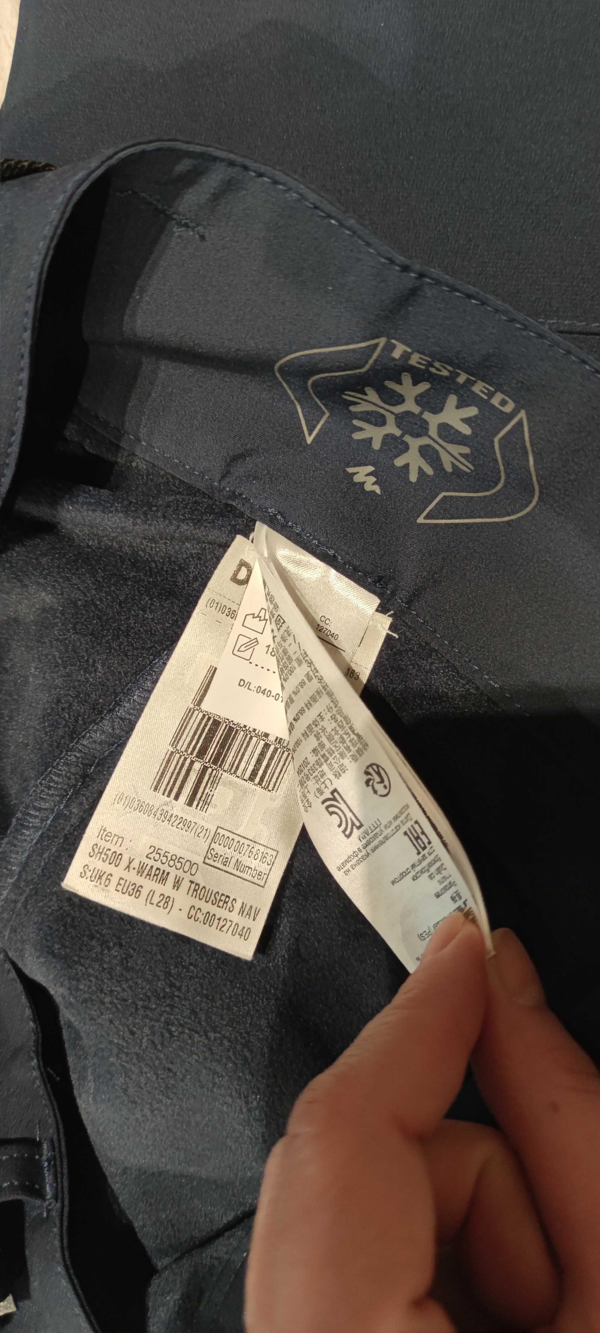 Pantaloni ski Hidrofob Drumeție pe zăpadă SH500 Mountain Decathlon