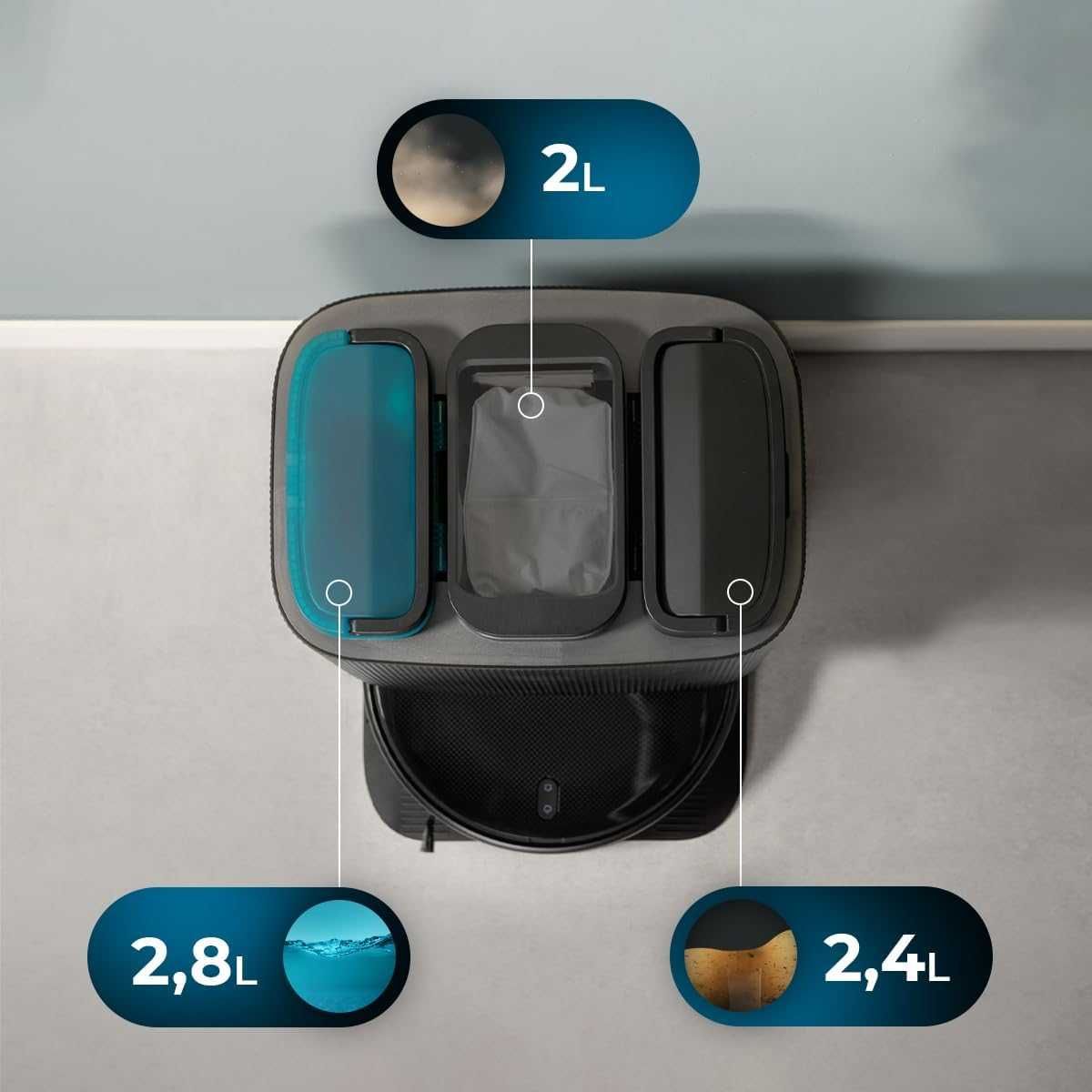 Робот прахосмукачка Cecotec Conga 11090 Spin Revolution Home&Wash