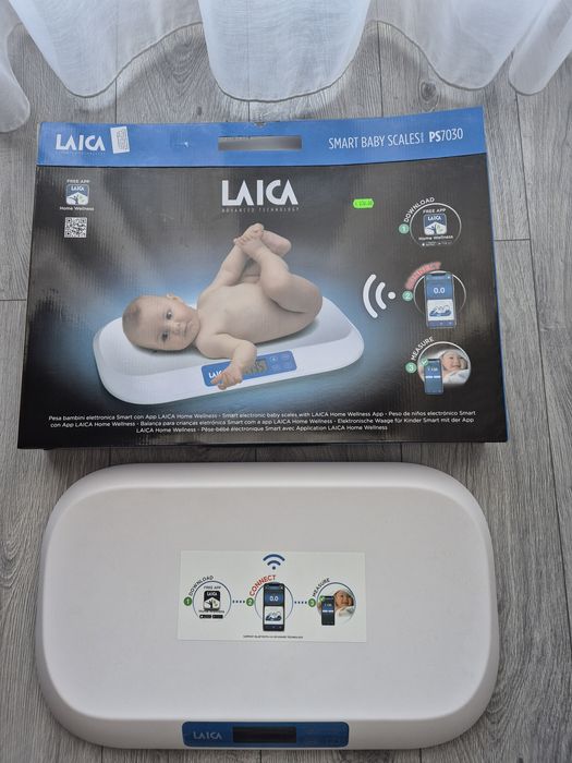 LaicaCantar smart pentru bebelusi, PS7030, Laica
Cantar smart pentru b