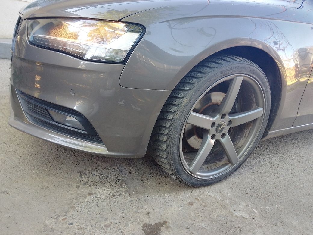 Fata completa bara capota tragher faruri Audi A4 b8.5 facelift LY1P