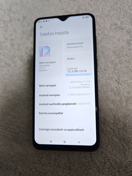 Redmi Note 8 Pro  6/128GB IDEAL