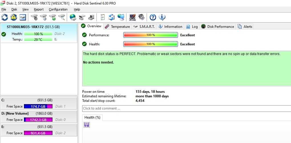 Hard disk laptop Seagate 1TB SATA3 5400RPM, 128MB, 2.5 inch, slim, 7mm