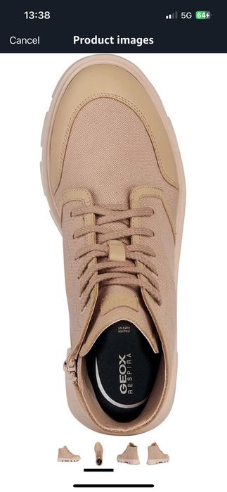 Geox нови размер UK 5,5, европейска-38,5